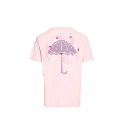 Helas Caps T-shirt En Coton In Pink