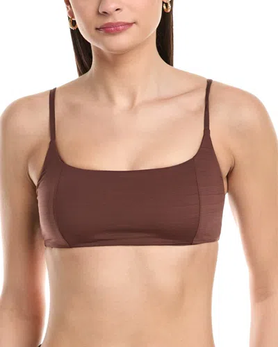 Helen Jon Ballet Bralette In Brown