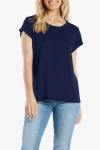 Helen Jon Classic Tee In Blue