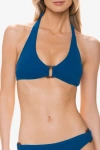 Helen Jon D/dd Tortoise Halter In Blue