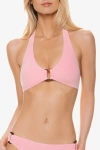 Helen Jon Tortoise Halter In Pink
