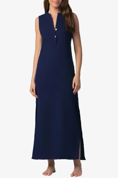 Helen Jon Island Midi Tunic In Blue