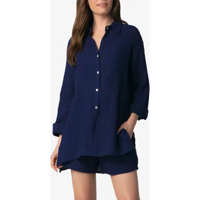 Helen Jon Island Shirt In Blue
