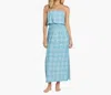 Helen Jon Jolie Bandeau Dress In Montrose Pattern In Multi
