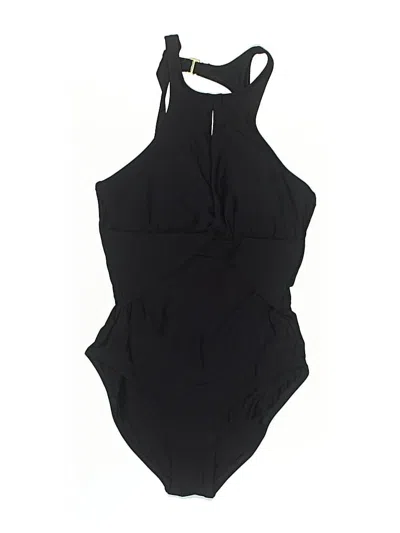 Pre-owned Helen Jon One Piece Swimsuit In Black