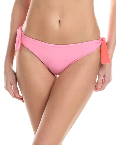 Helen Jon Reversible Tie Hipster Bottom In Metallic