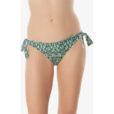 Helen Jon Reversible Tie Hipster In Green