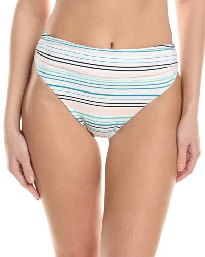 Helen Jon Shirred Bottom In Multi