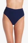 Helen Jon Soft Band High Waist Bottom In Navy