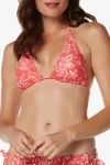 Helen Jon String Bikini Top In Red