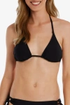 Helen Jon String Bikini Top In Black