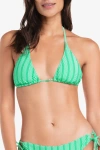 Helen Jon String Bikini Top In Nautical Weave