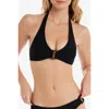 Helen Jon Tortoise Halter In Black