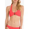 Helen Jon Shell Halter In Orange