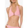 Helen Jon Tortoise Halter In Pink