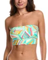 Helen Jon Tube Top Bikini In Green
