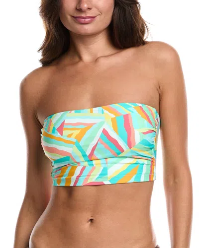 Helen Jon Tube Top Bikini In Green