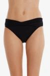 Helen Jon Twist Front Hipster In Black