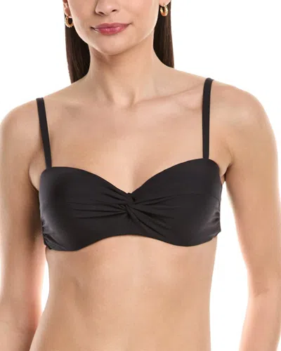 Helen Jon Twist Underwire Bra In Black