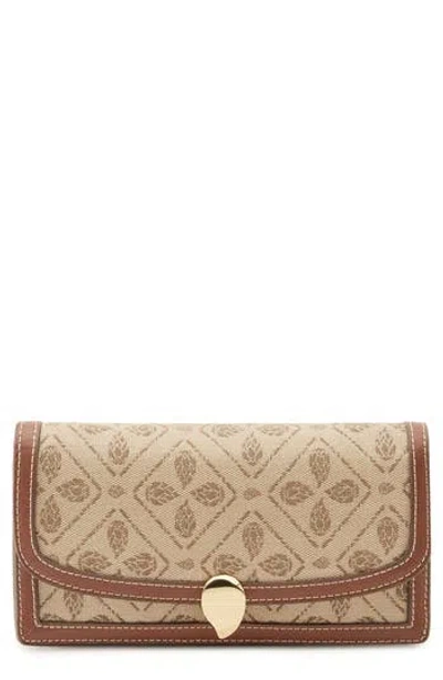Helen Kaminski Adelie Logo Jacquard Wallet Clutch