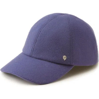 Helen Kaminski Adwa Wool Blend Baseball Hat In Purple