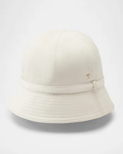 Helen Kaminski Alizee Canvas Bucket Hat In White