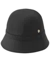 Helen Kaminski Alizee Canvas Bucket Hat In Black