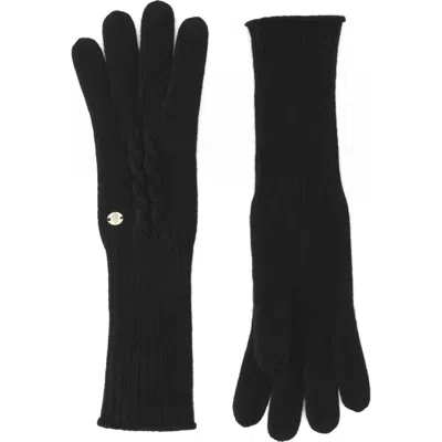 Helen Kaminski Alma Cashmere Gloves In Black