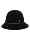 Helen Kaminski Alto 6 Wool-felt Cloche Hat In Black