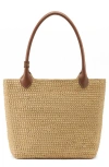 Helen Kaminski Ampara Woven Tote Bag In Natural/cotto