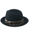Helen Kaminski Atticus Wool Felt Hat In Blue