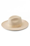 Helen Kaminski Augustine Merino Wool Fedora In Brown