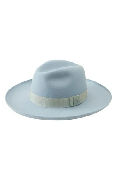 Helen Kaminski Augustine Merino Wool Fedora In Moonstone