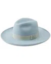 Helen Kaminski Augustine Merino Wool Fedora In Blue