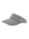 Helen Kaminski Berkley Wool Visor In Gray