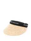 Helen Kaminski Marina Visor Hat In Nude