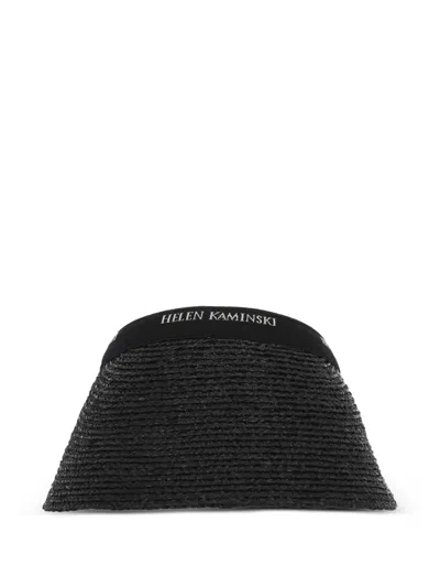 Helen Kaminski Bianca Logo-detail Visor In Black