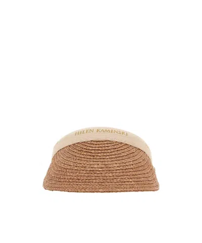 HELEN KAMINSKI HELEN KAMINSKI BIANCA RAFFIA VISOR