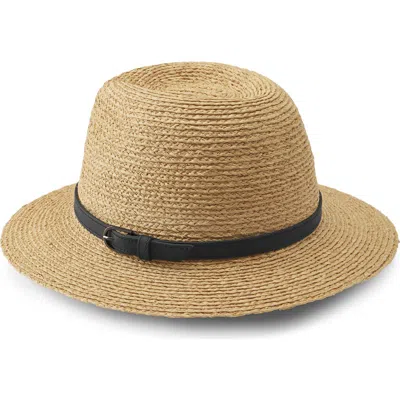 Helen Kaminski Billie Raffia Fedora In Pattern