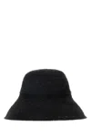 Helen Kaminski Black Felt Ella Conscious Bucket Hat