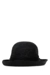 Helen Kaminski Black Raffia Provence 08 Hat In Black