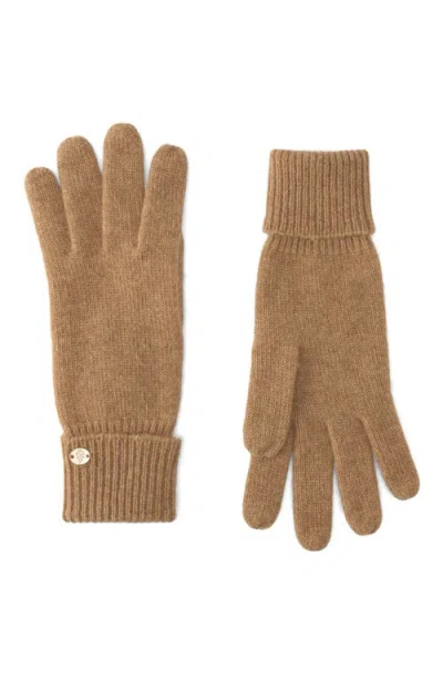 Helen Kaminski Blaire Cashmere Gloves In Brown