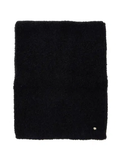 Helen Kaminski Bouclé-knit Scarf In Black