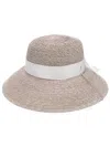 Helen Kaminski Bow-detail Sun Hat In Neutrals