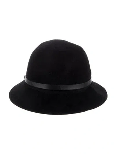 Pre-owned Helen Kaminski Bowler Hat In Black