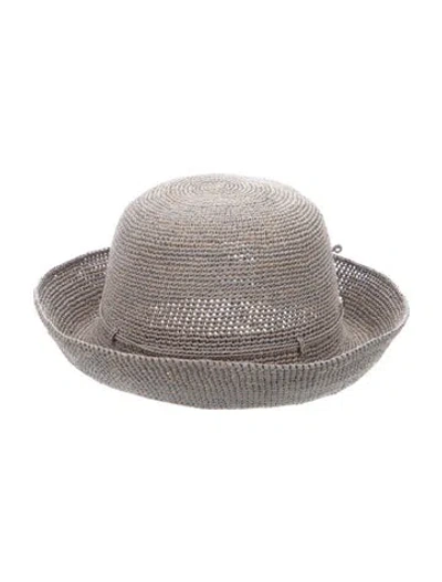 Pre-owned Helen Kaminski Bowler Hat In Neutral