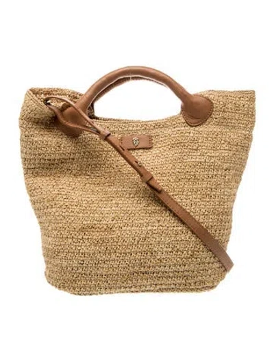 Pre-owned Helen Kaminski Bucket Bag In Brown