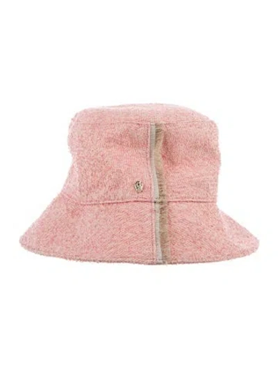 Pre-owned Helen Kaminski Bucket Hat In Pink