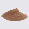 Helen Kaminski Camel Raffia Hat In Brown