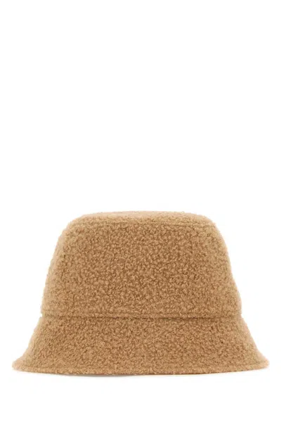 Helen Kaminski Camel Teddy Fabric Mackenzie Bucket Hat In Brown
